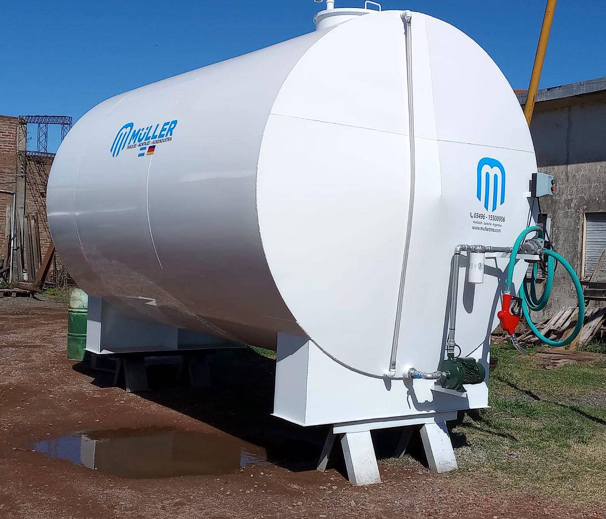 Tanque para Depósito y Carga de Combustible