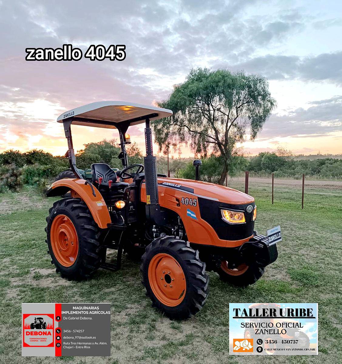 Tractor Zanello 4045 Doble