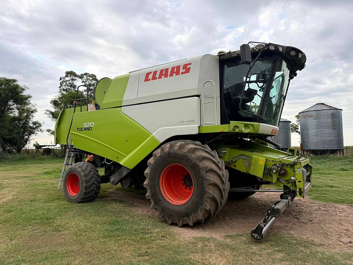 Cosechadora Claas Tucano 570 2016
