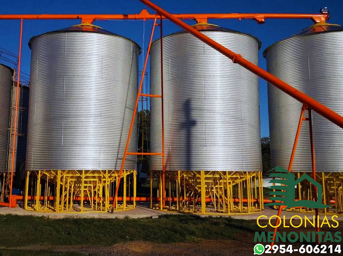 Metalmen Silos Aéreos de 7 a 200 TN - Colonias Menonitas y Metalmen - Agroads