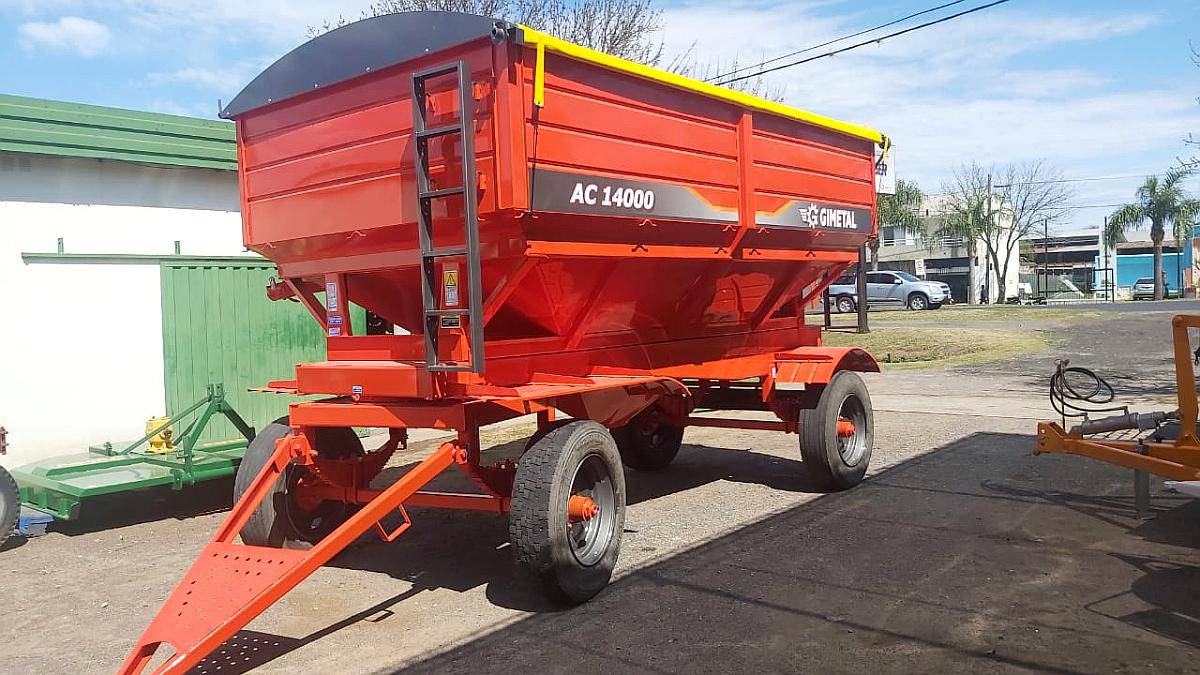 Tolva Fertilizante y Semilla Gimetal AC14000
