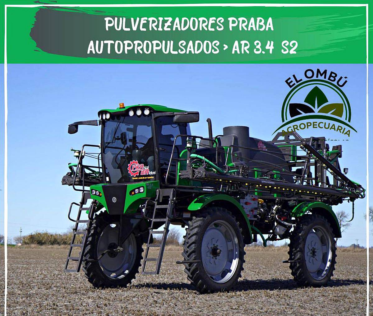 Pulverizador Praba AR 3.4 S2