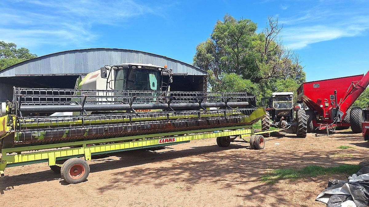 Claas Tucano 430 2007 Reparada. 30 Pies Plataforma Reparada