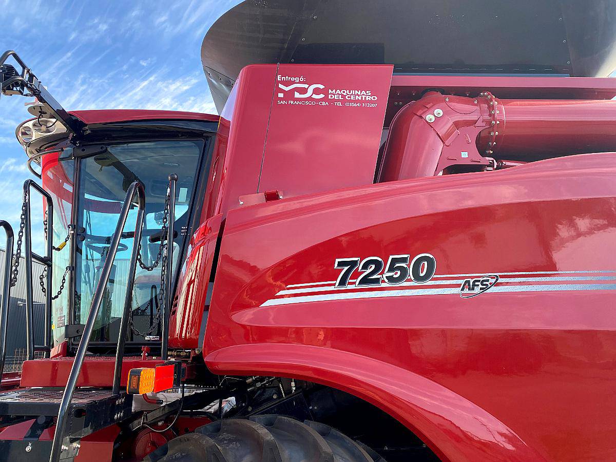 Cosechadora Case 7250 - Draper