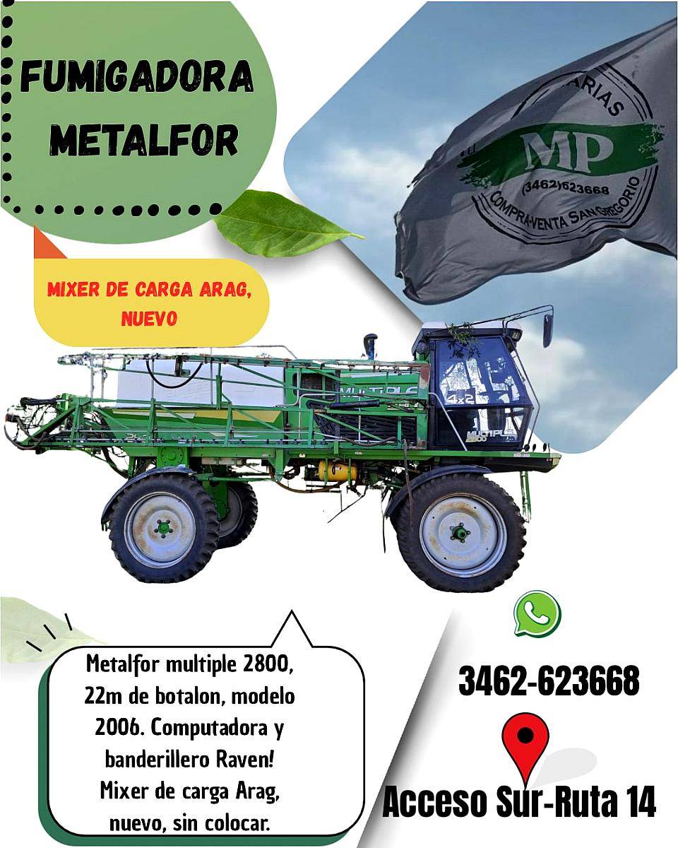 Fumigador Metalfor Multiple 2800