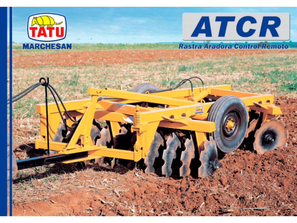 Rastra Aradora a Control Remoto Tatu Atcr(entrega Inmediata.