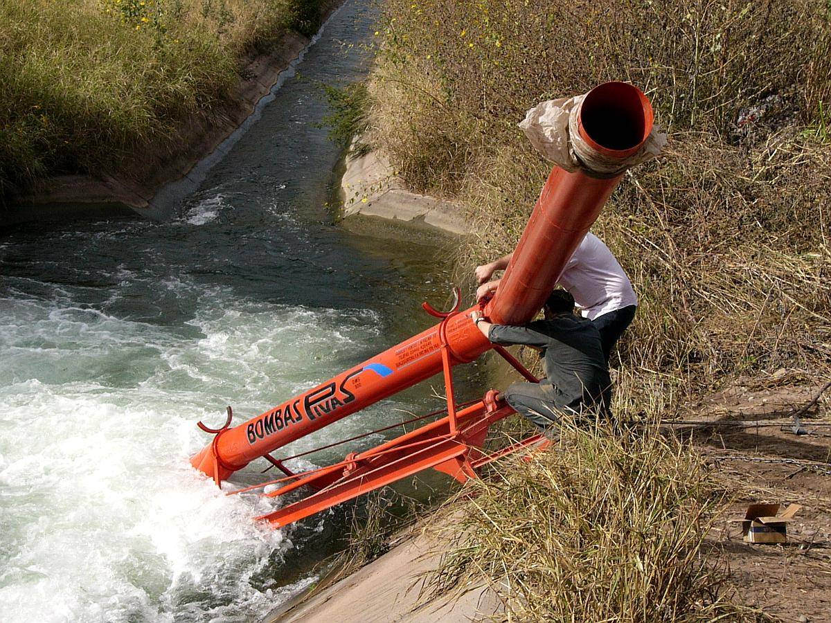Pivas - Bomba de Alto Caudal Sumergible Portátil