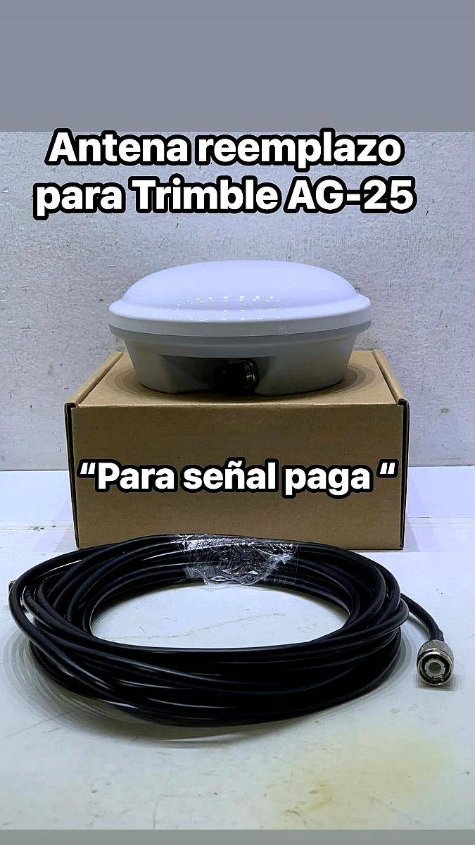 Antena para Trimble AG25 + Cable GPS (apta Señal Paga)