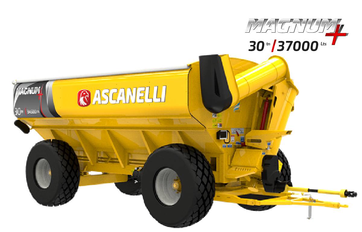 Tolva Autodescargable Ascanelli 30 TN - 4 Ruedas