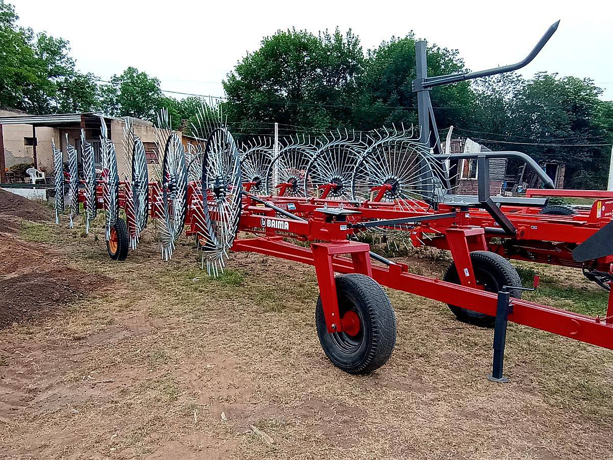 Rastrillo 14 Alas Regulables, Baima, Pozzi Maquinarias S.A.