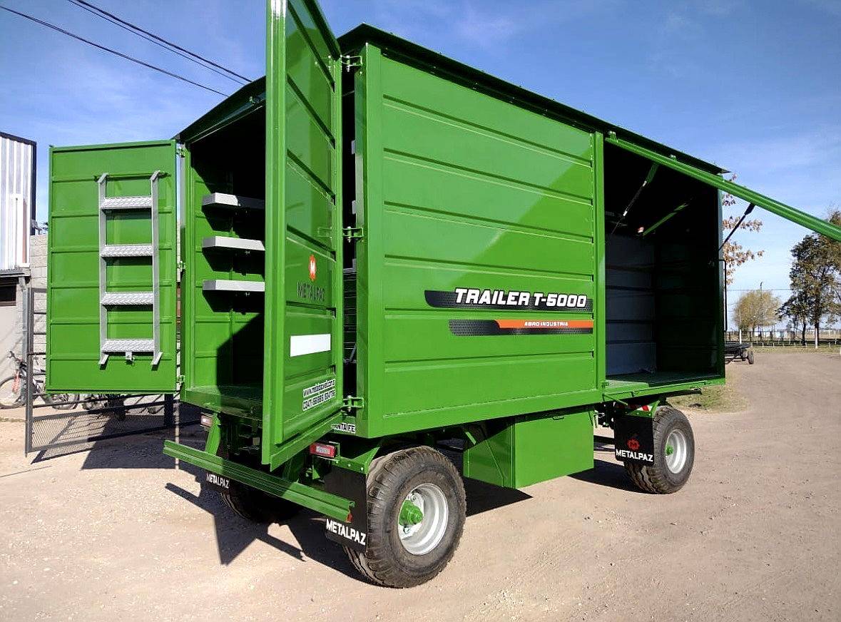 Acoplado Tanque Taller Metalpaz de 5000 Lts y 4,5 Mts