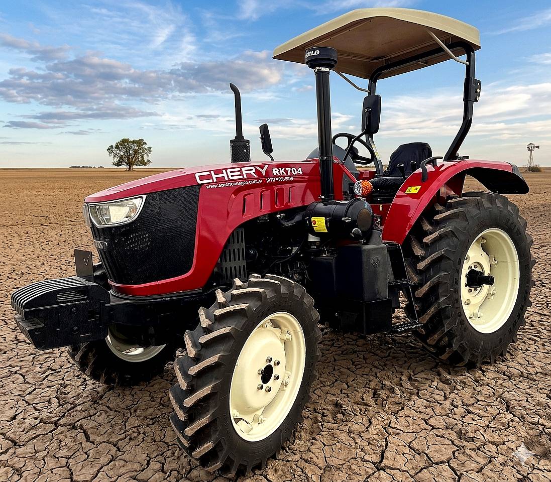 Tractor Agro Chery RK704 de 70 HP Chino Motor Perkins