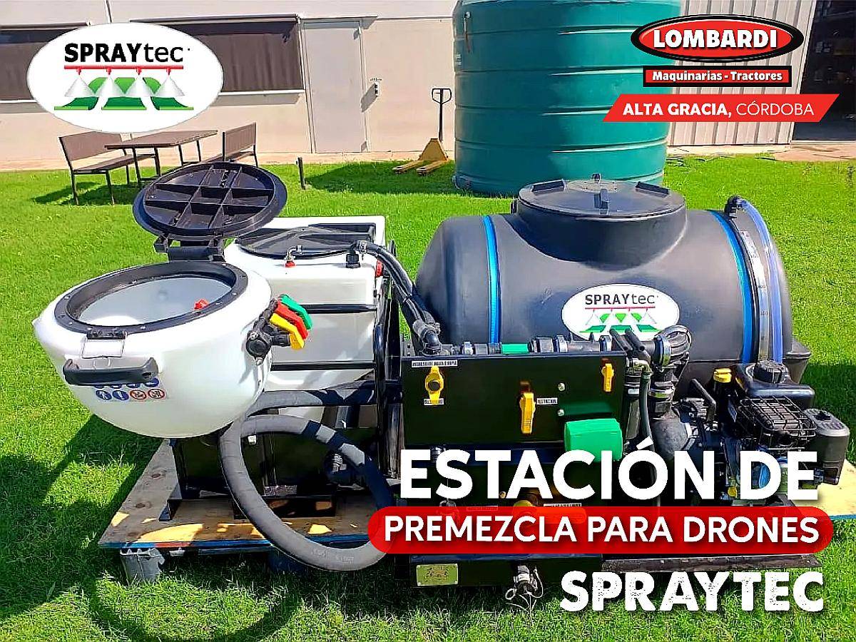 Estación de Premezcla para Drones 700-1000lts