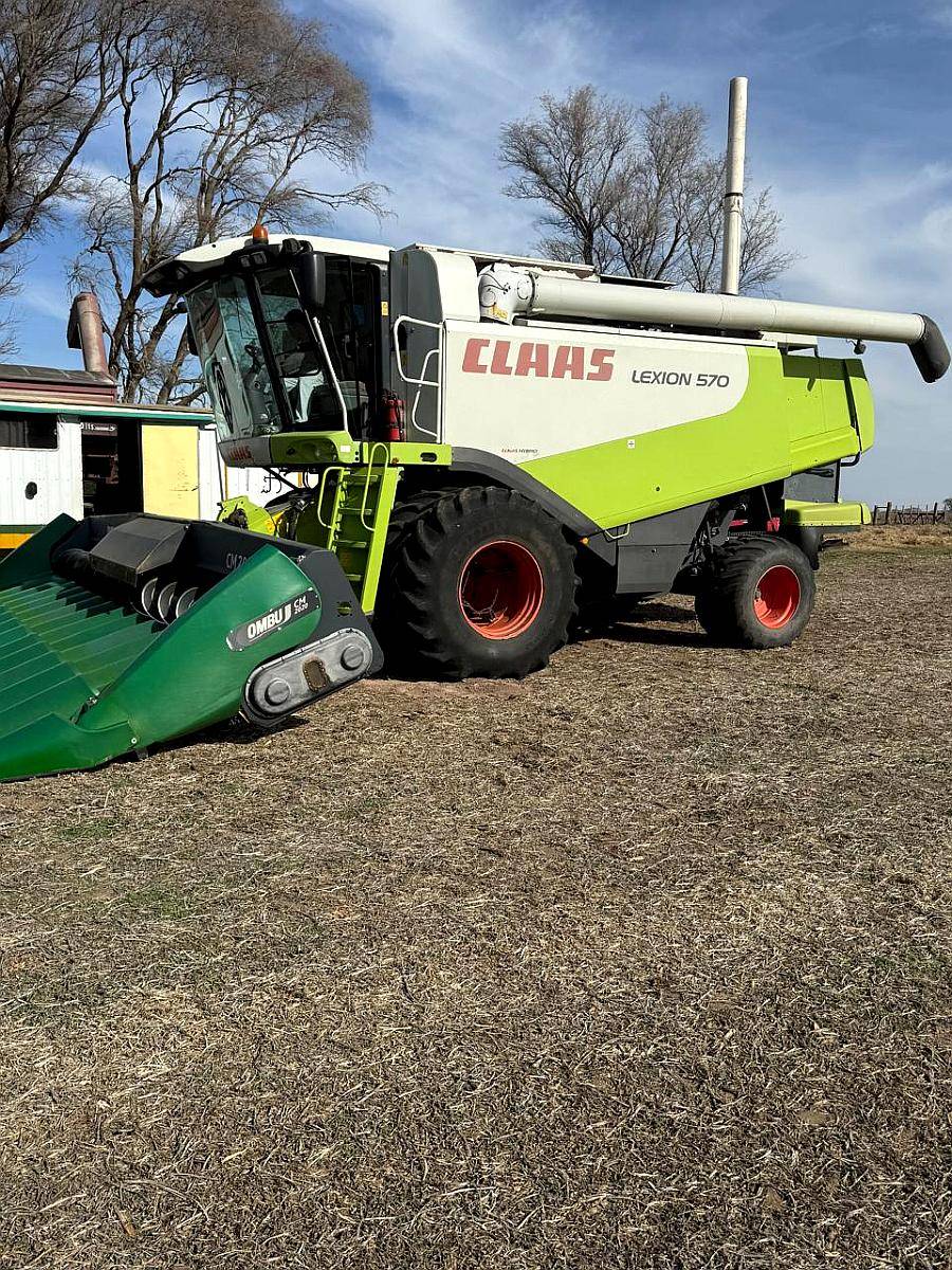 Cosechadora Claas Lexion 570 C/ Plataforma 40 Pies
