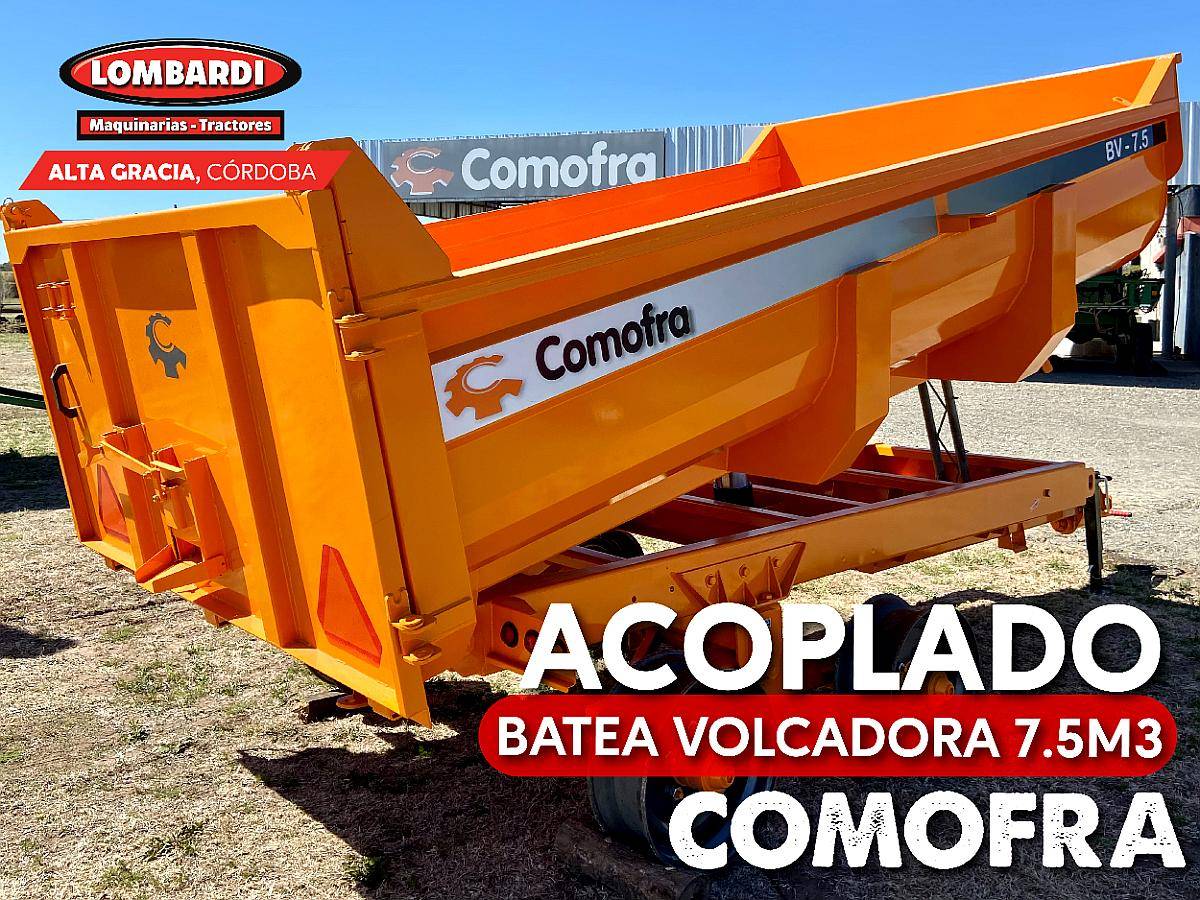 Batea Volcadora Comofra 7.5m3 Lista para Trabajar