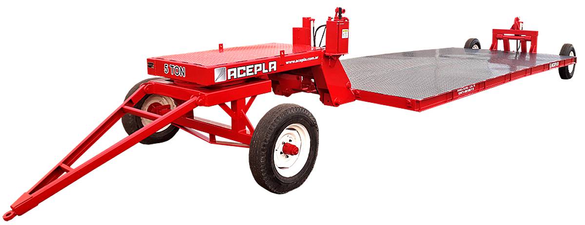 Acoplado Carretón Hidráulico Marca Acepla