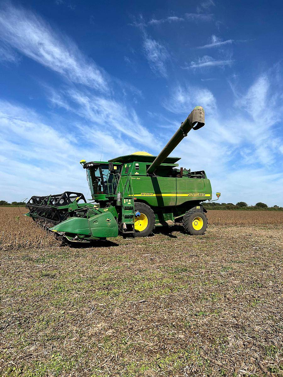 John Deere 9750 Sts. año 2007. Plataforma 30 Pies