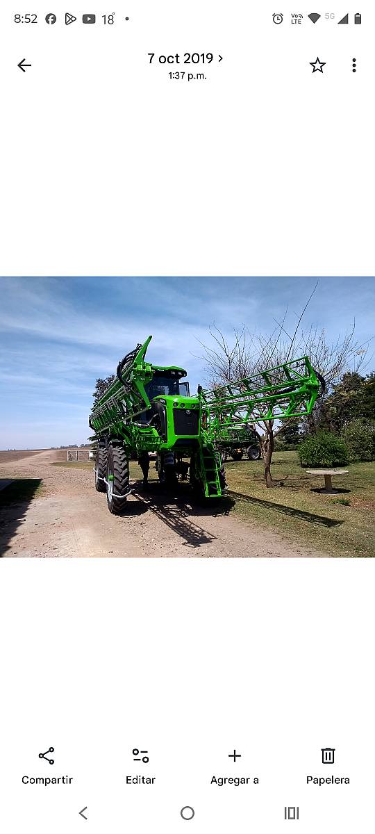 Pulverizadora Metalfor 7040 Mod 2019 41 Metros .piloto