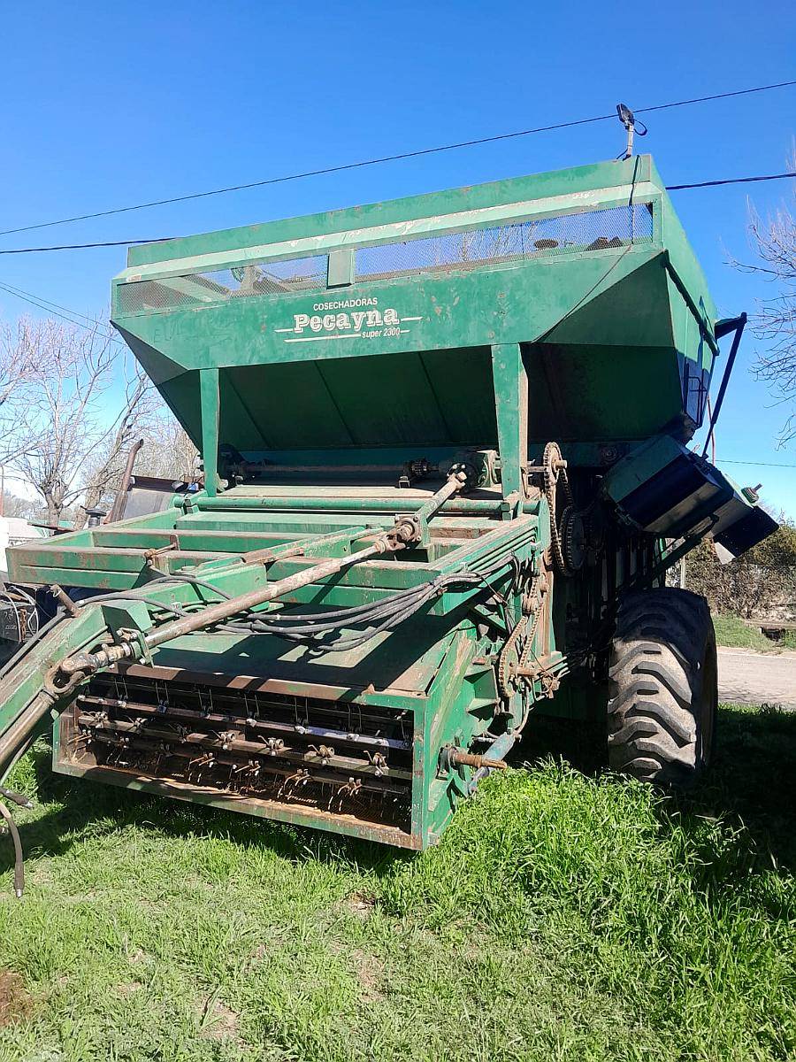 Cosechadora Mani Pecayna Doble Hilera