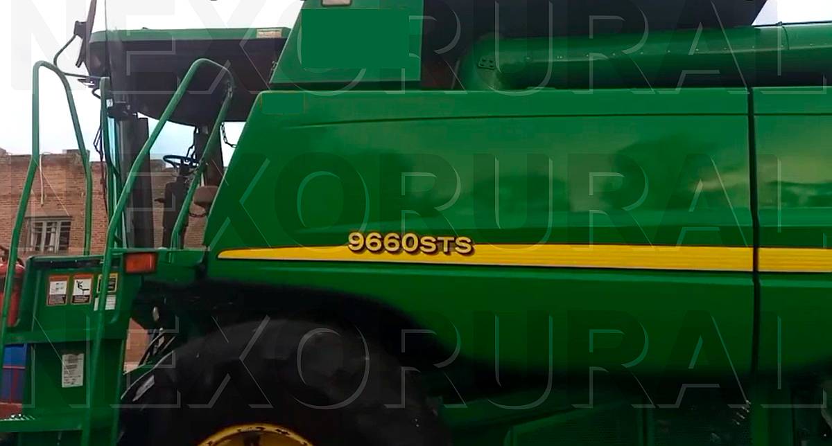 John Deere 9660 Americana año 2004. Doble Tracción. 6700 Hs