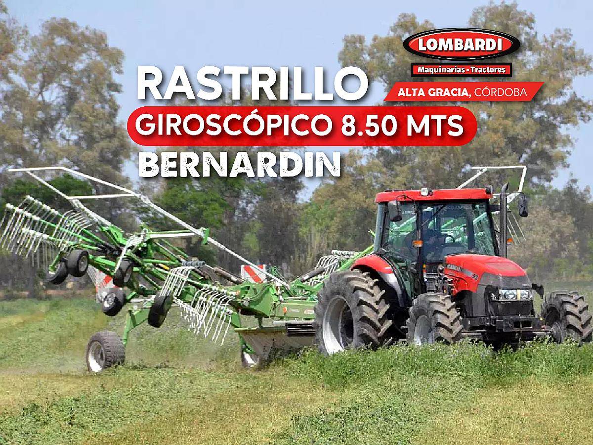 Rastrillo Giroscopico de 8.50mts Bernardin Samasz Disponible