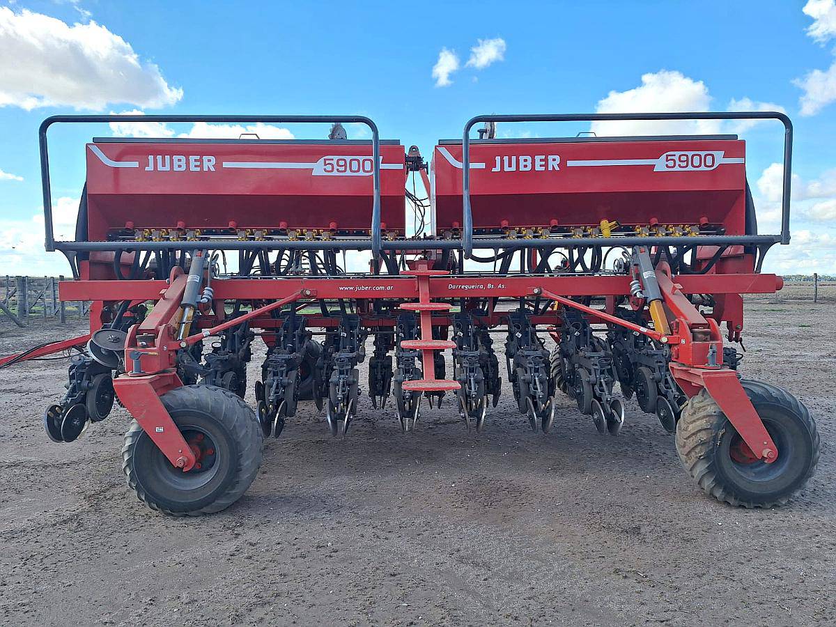 Sembradora Juber 5900 de 22 a 26 con Kit Mecánico