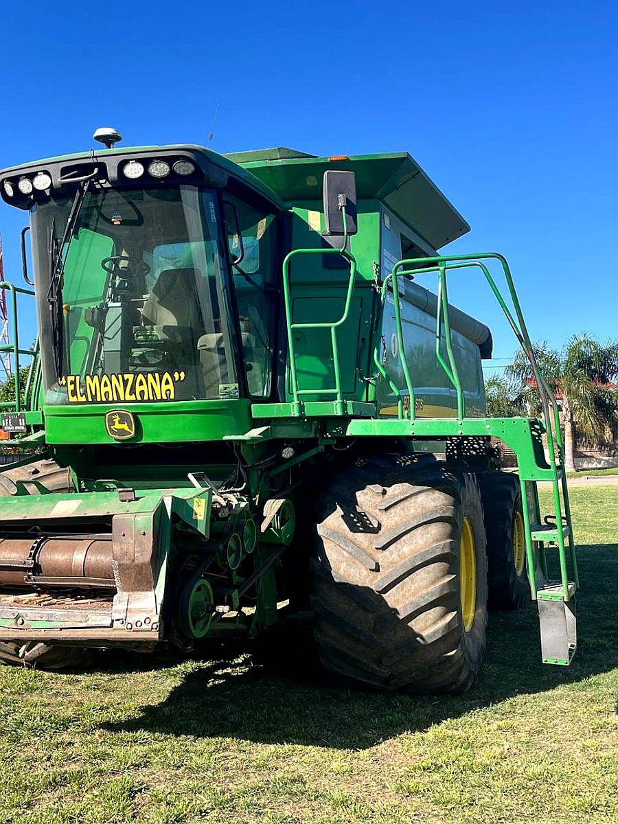 Cosechadora JD 9750 Mod 08, Motor 1800 HS, Piersanti 35