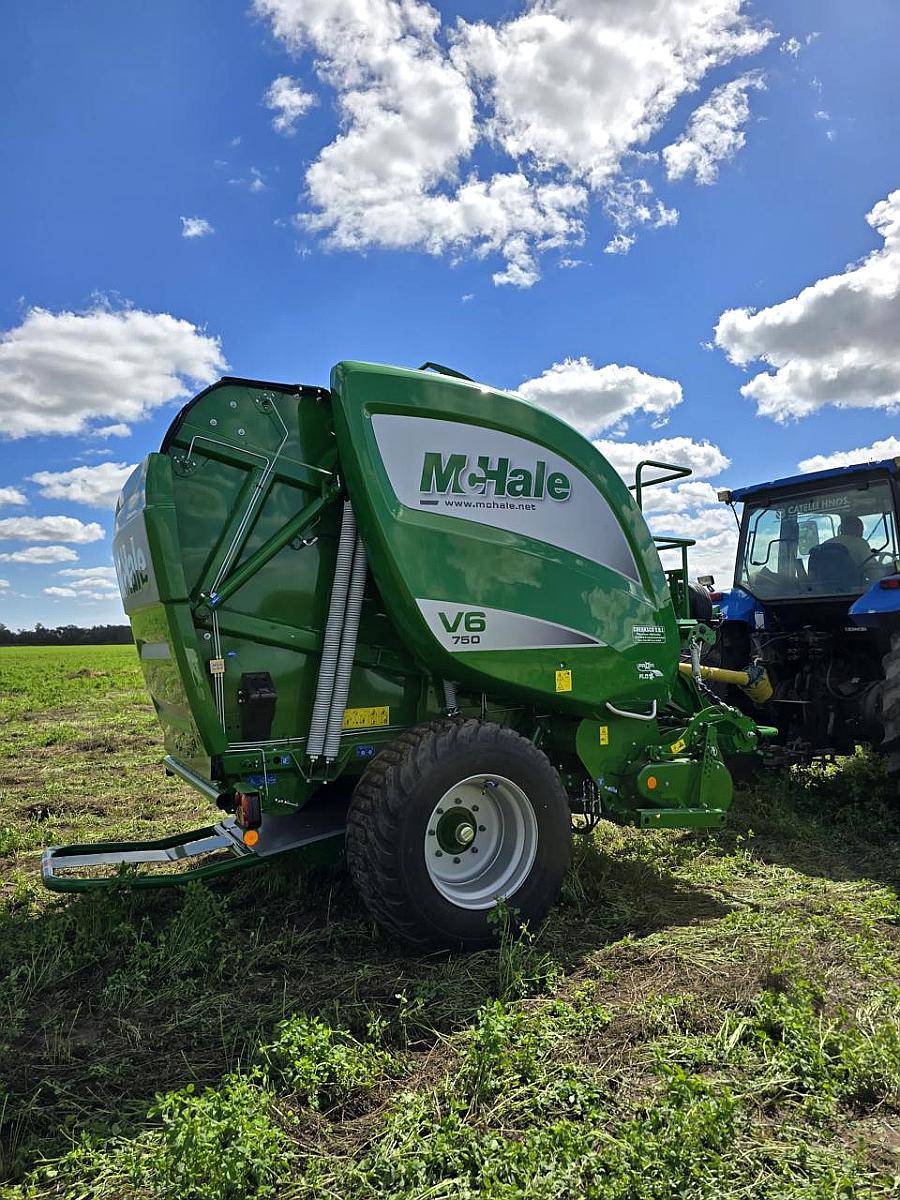 Rotoenfardadora V6 750 Mchale