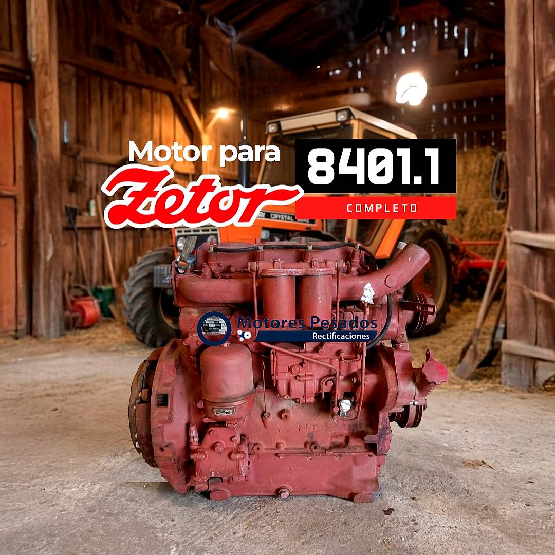 Motor Zetor 8401.1 para Tractor Zetor 8111, 8145, 8211, 824