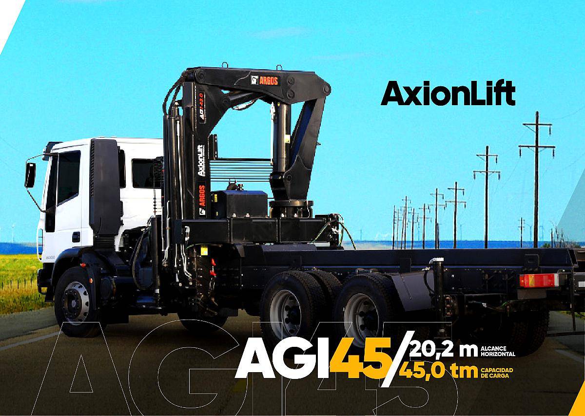 Hidrogrúa Argos AGI 43.0 Axionlift Nueva.