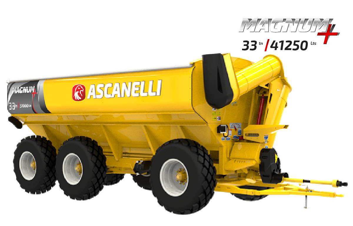 Tolva Autodescargable Ascanelli Magnum 33 TN - 6 Ruedas