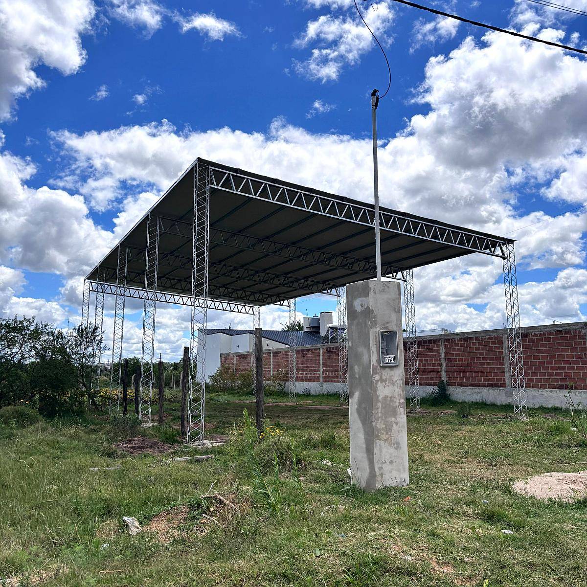 Estructura de Tinglado de 12x20mts