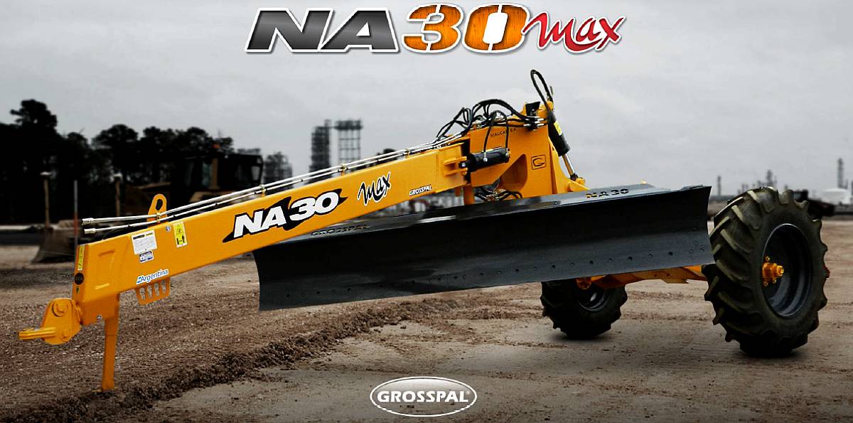 Niveladora Grosspal de Arrastre, NA30 MAX