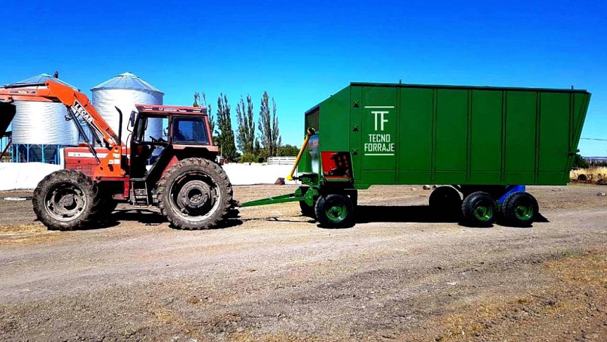 Forrajero de 20 M3- 3 Ejes-super Robusto-tecnoforraje
