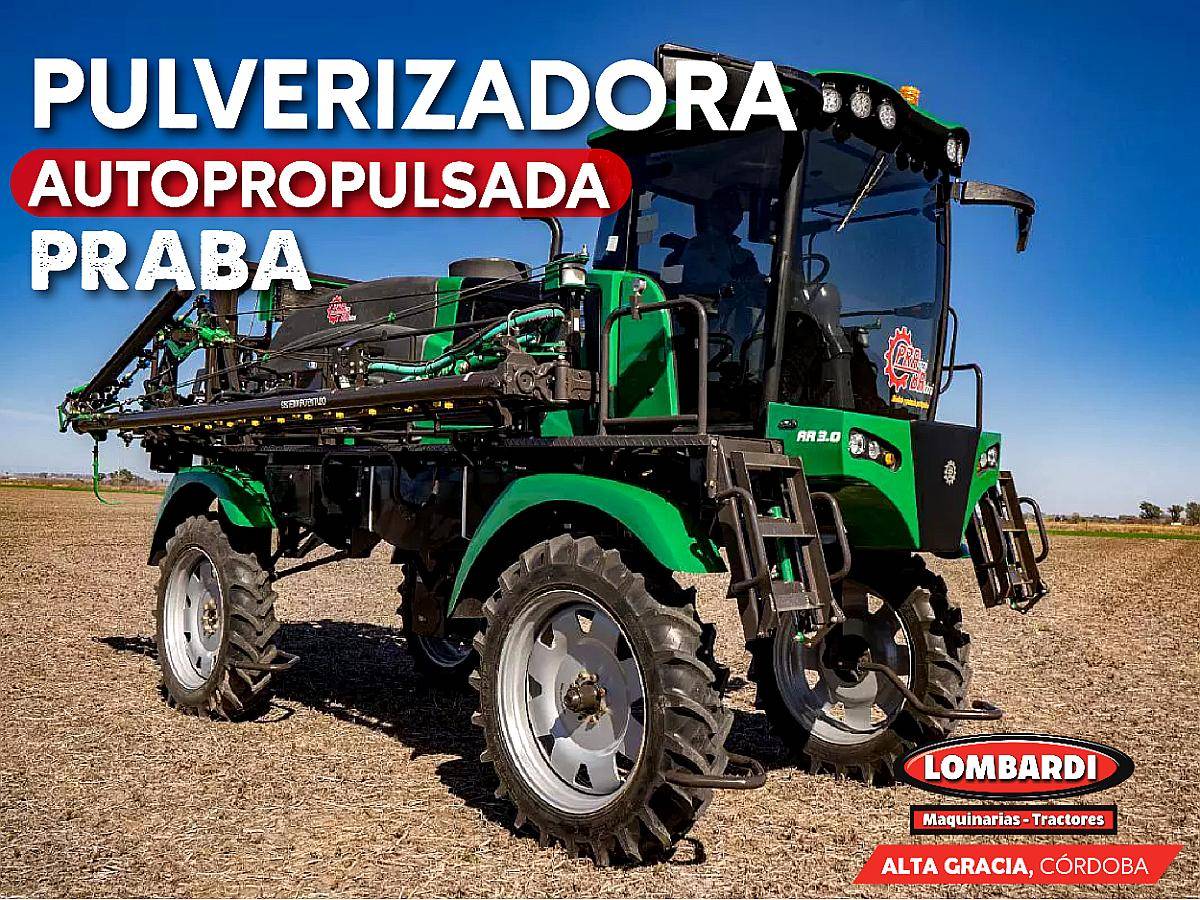Pulverizadores Praba Autopropulsados 3.0 Cheques + Canje