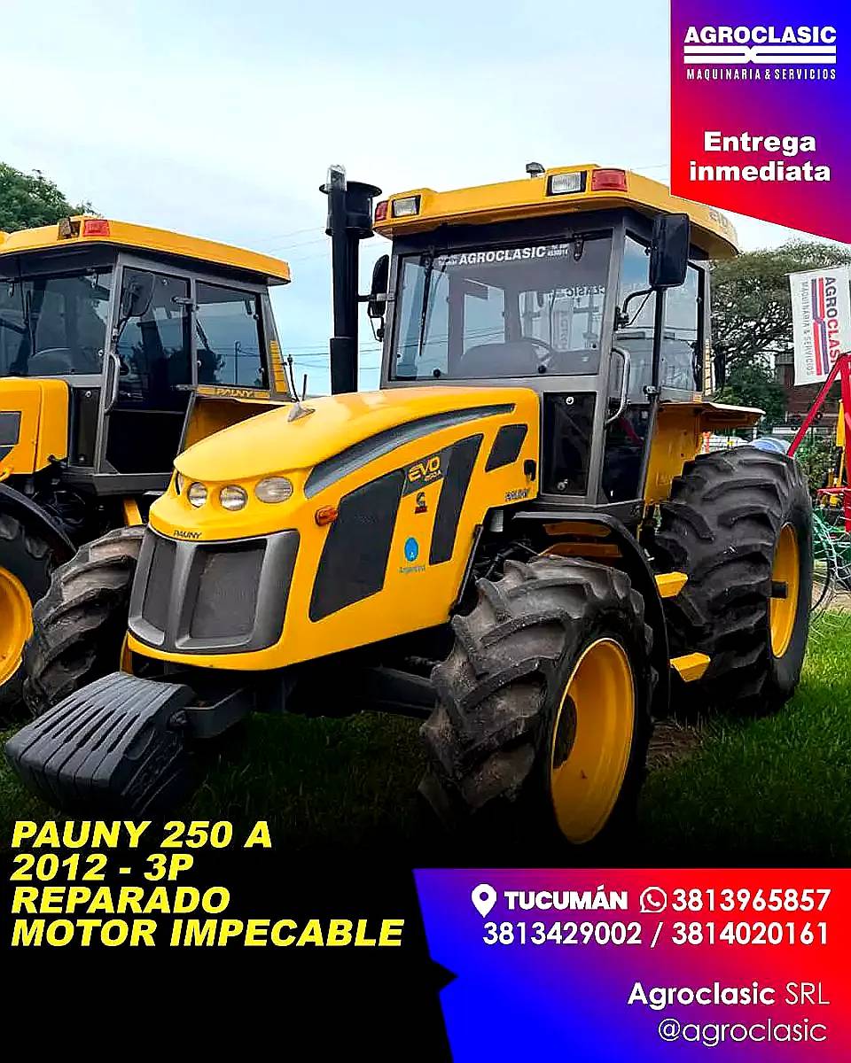 Tractor Pauny 250 EVO