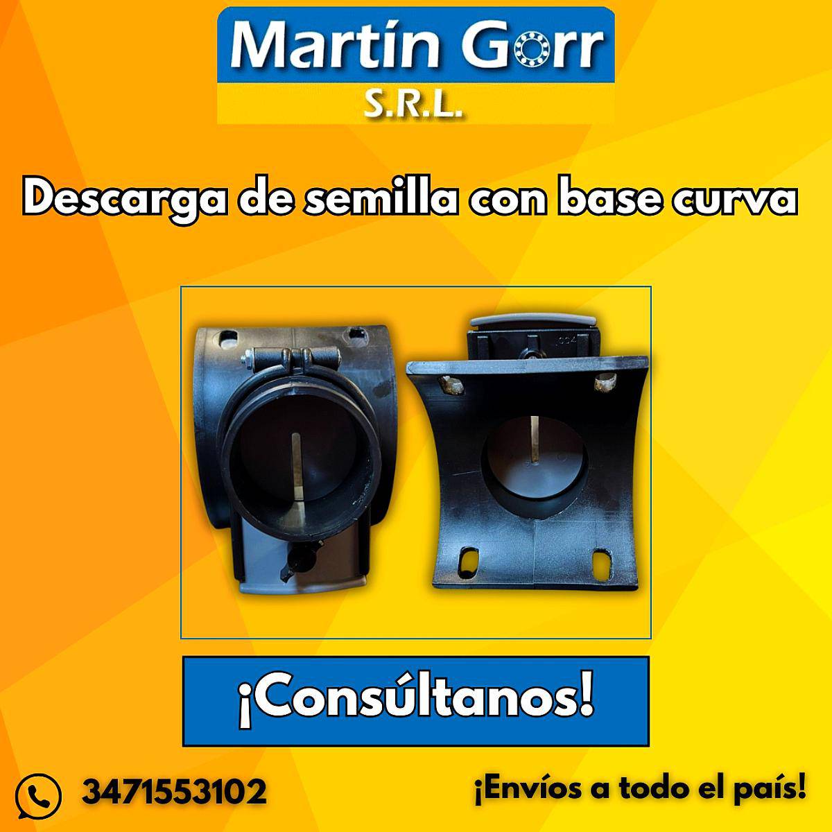 Descarga de Semillas con Base Curva