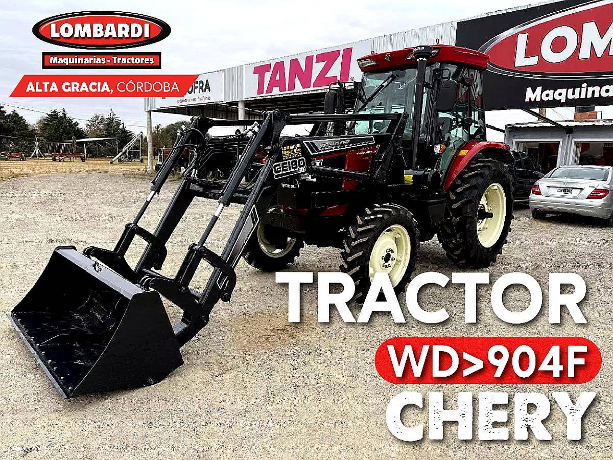 Tractor Chery con Pala Nuevo Cheques sin Interés