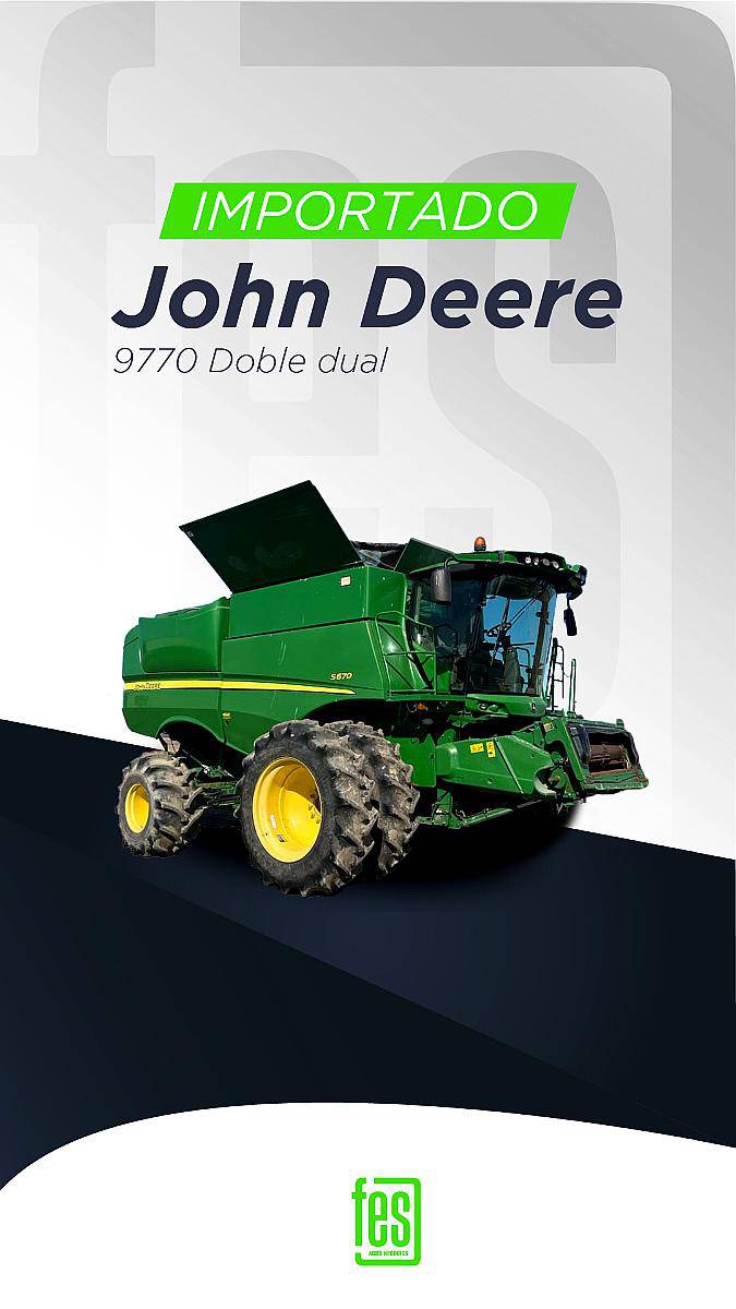 John Deere 9770 Importada