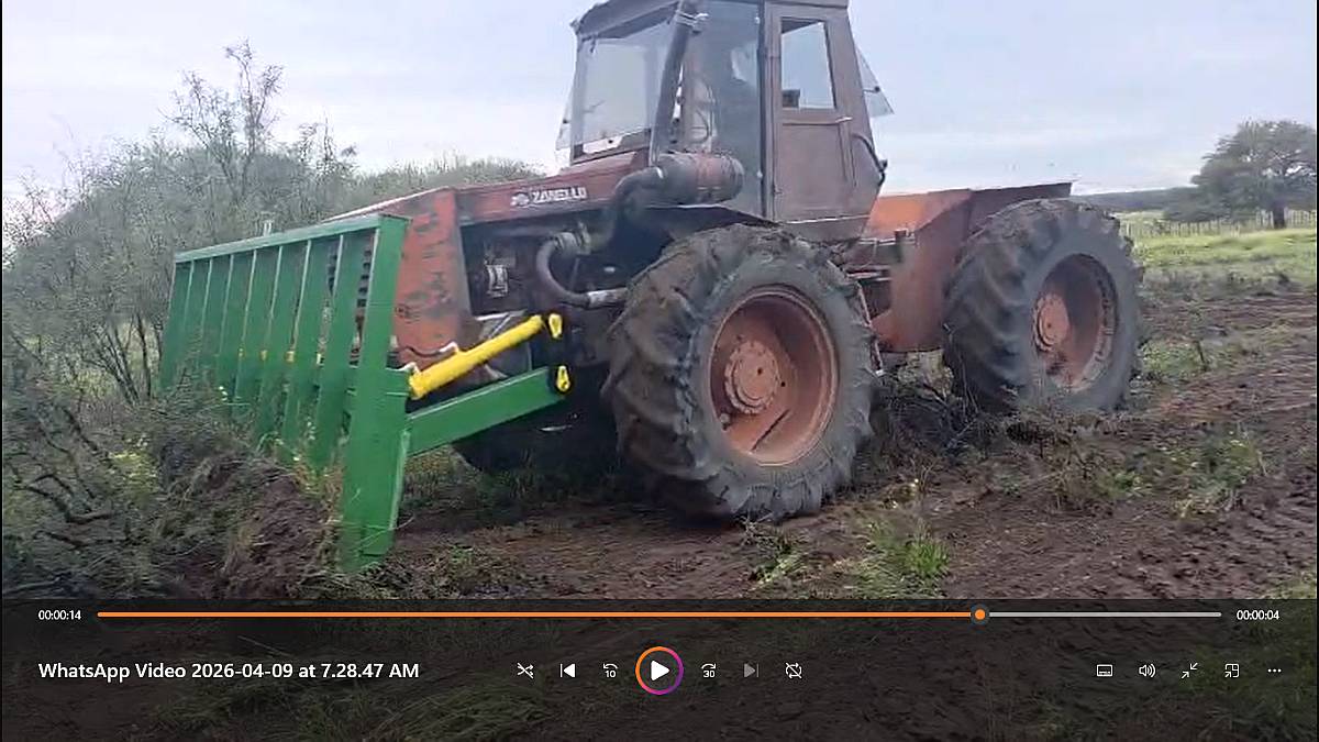 Rastrillo Topador Hidráulico Adaptable