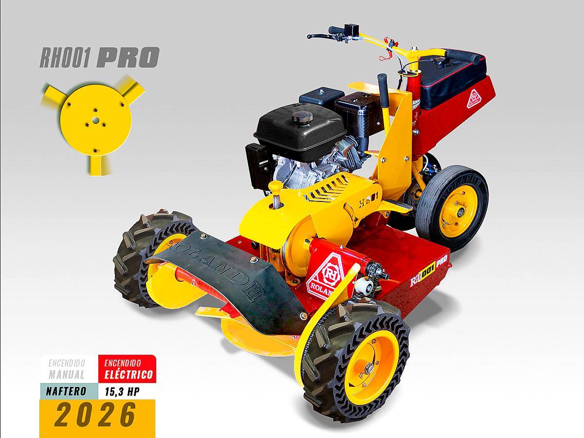 Mini Tractor Cortacésped, Malezas y Arbustos RH001 PRO