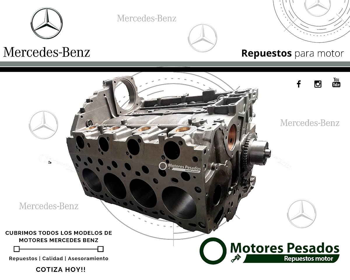 Block de Motor Mercedes Benz OM 904 la