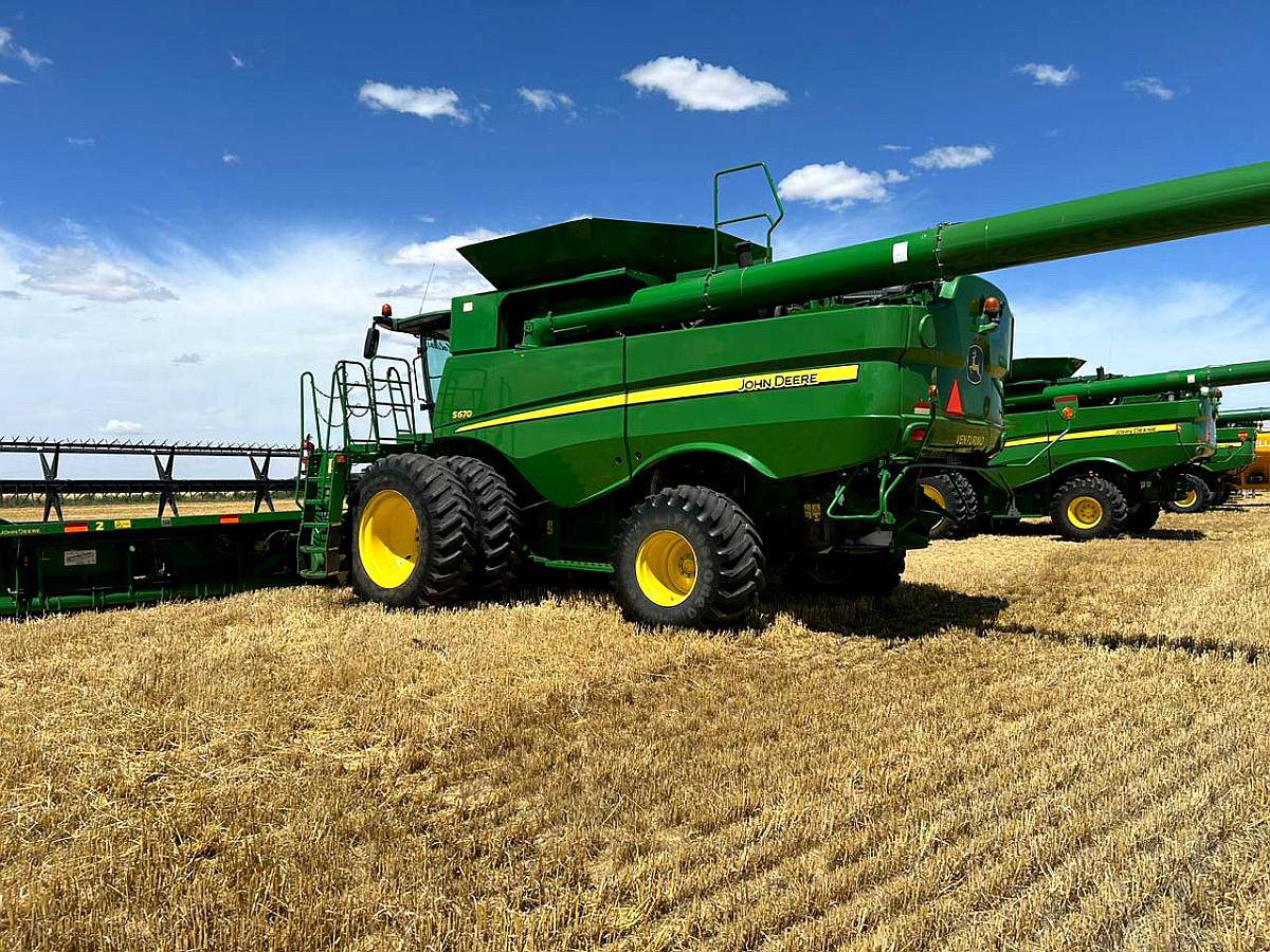 Cosechadora John Deere S670 2016 - Draper 40 - Piloto