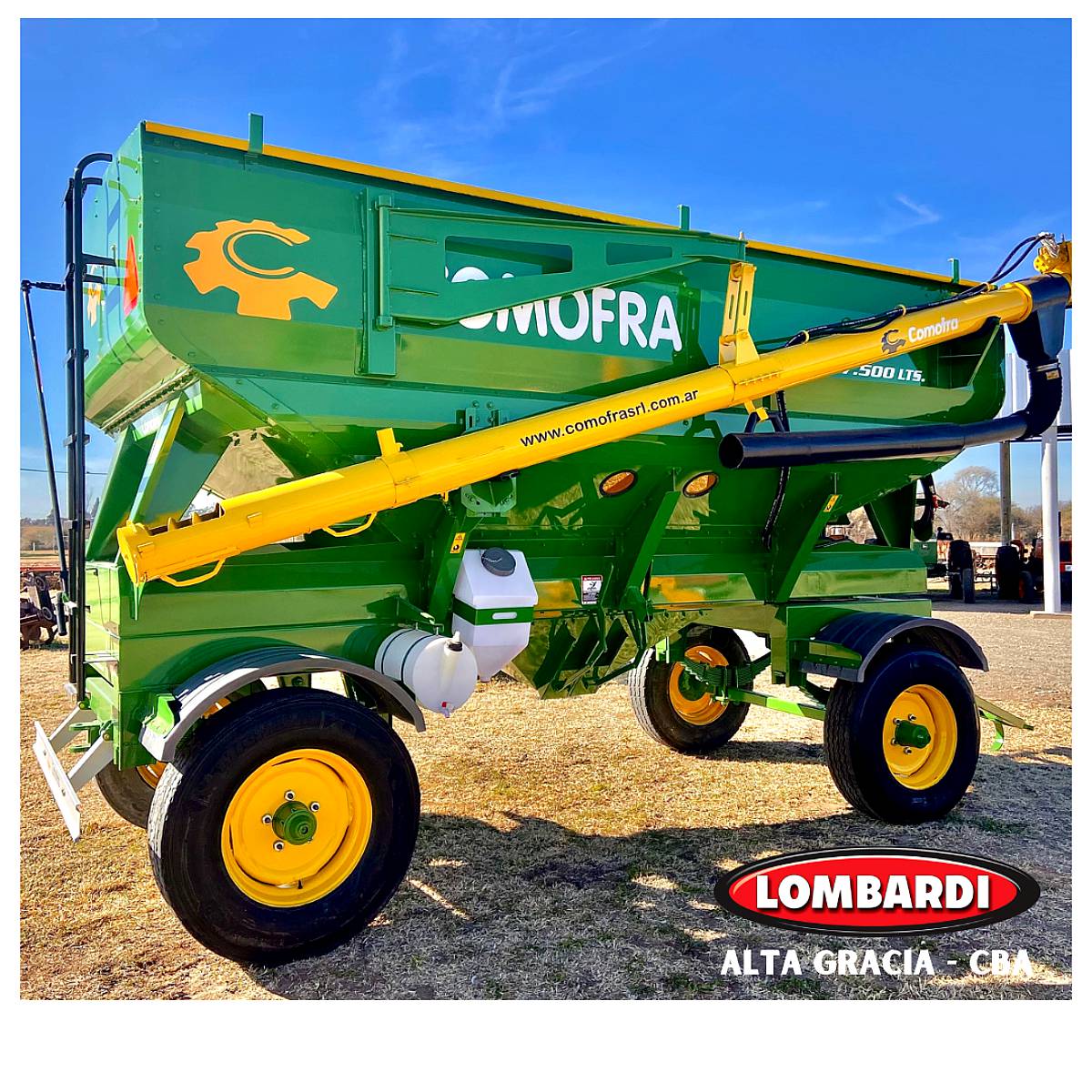 Acoplado Tolva para Semilla y Fert 14tn Comofra - Disponible