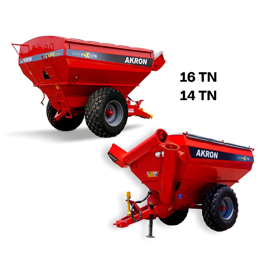 Tolvas Autodescargables 1 Eje 14 y 16 TN Granmax Akron