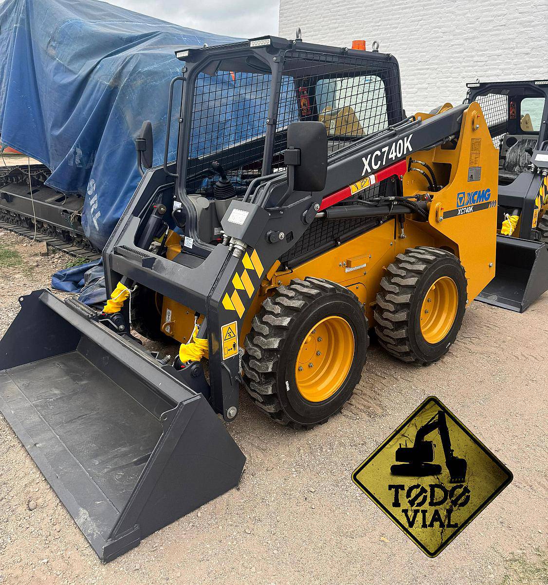 Minicargadora Xcmg Xc740k 50hp Hasta 12 Cheques Todo Vial