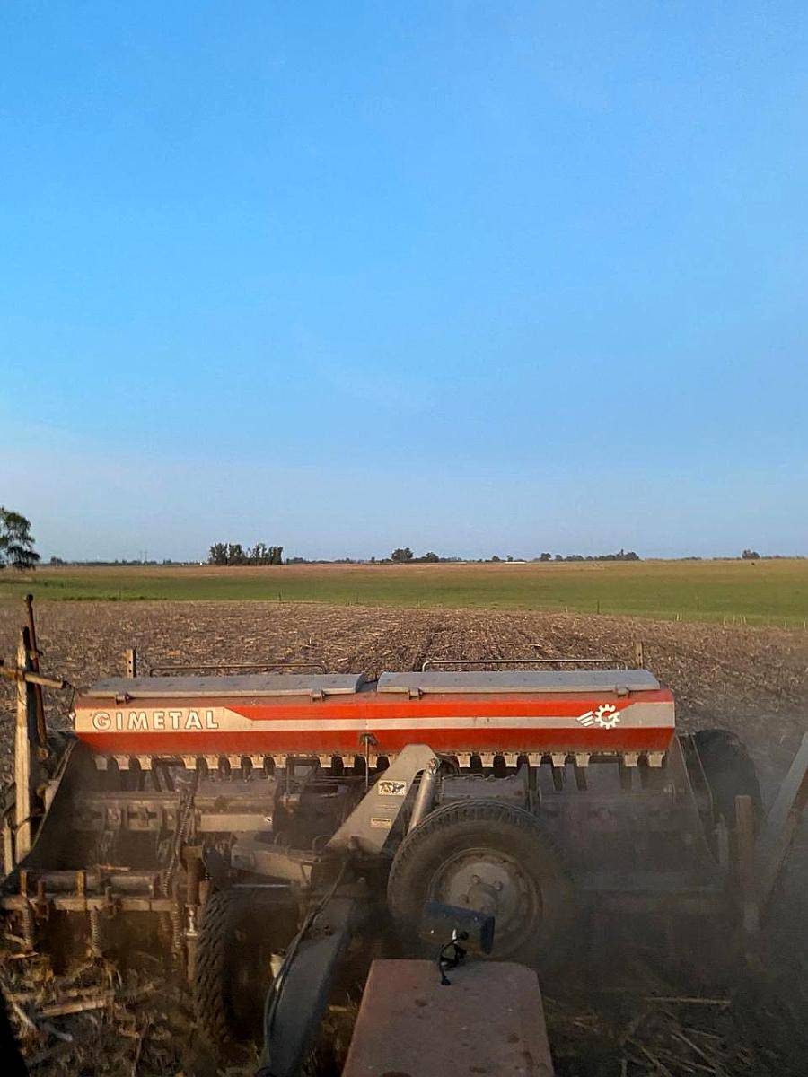 Sembradora Gimetal a Chorrillo, 21 Cuerpos a 21cm