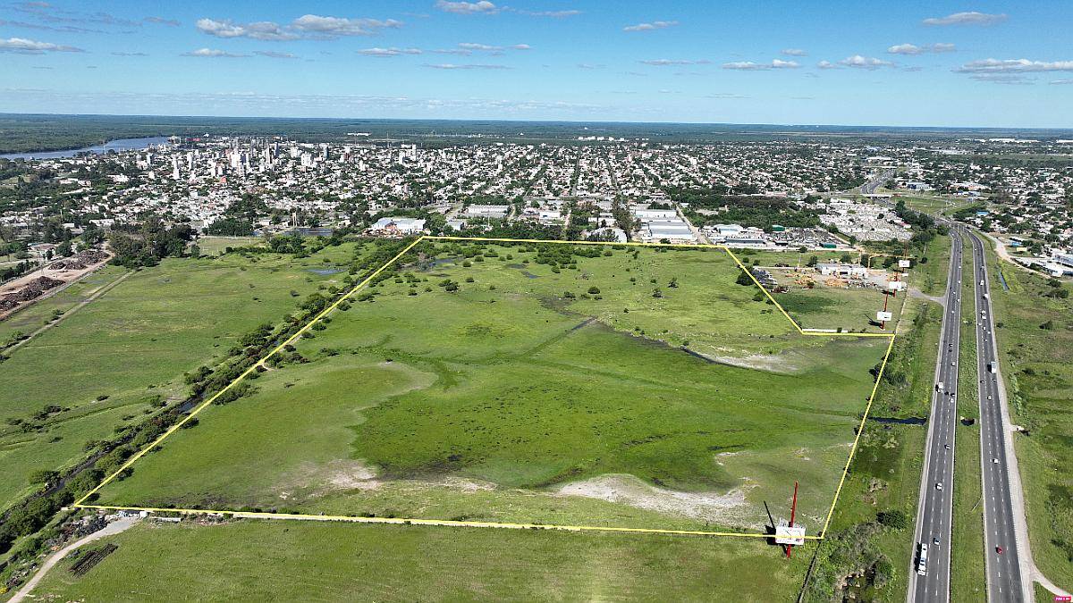 30 Has. Predio Industrial Sobre Ruta 9 en Campana