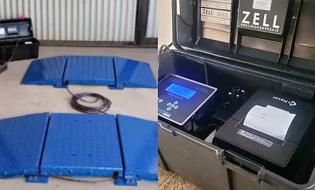 Plataforma Pesaje por Ejes para Camiones