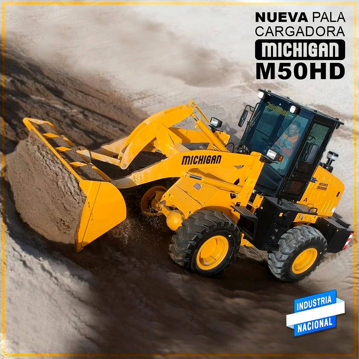 Michigan M50hd Balde 1mt 4X4 Nueva